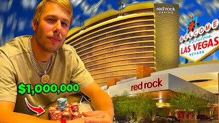 INSANE 1000000 BLACKJACK SESSION IN VEGAS RED ROCK CASINO [upl. by Ahsiekar]