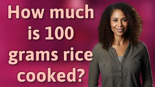 What 100 Calories of Cooked White Rice Looks Like [upl. by Carroll420]