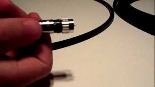 Custom Length QuadShielded RG6 Coaxial Cable Weatherproof [upl. by Iiette931]