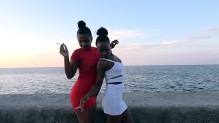 Cuban Girls The Malecon Havana Cuba [upl. by Attennyl]