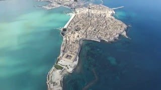 Ortigia Siracusa vista dal drone [upl. by Eppesiug]