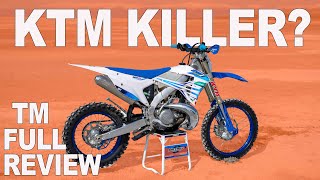 2023 TM EN 300 Dirt Bike Full Review  Stud or Dud [upl. by Namrak766]