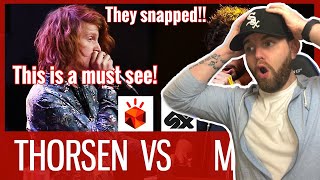 Industry Ghostwriter Reacts to THORSEN vs MB14 Grand Beatbox LOOPSTATION Battle Semi Final 😳 [upl. by Anauqat]