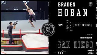 How Braden Hoban Won SLS San Diego  Best Tricks [upl. by Domel]