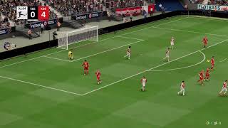 Fc 25 My career Koln vs Frankfurt Bundesliga 20252026 [upl. by Acirderf]