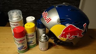 RED BULL Skihelm selbst gemacht  How to get your own RED BULL Helmet [upl. by Llert346]