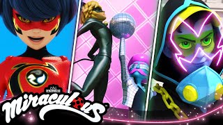 MIRACULOUS  🐞 AKUMATIZADOS 5 😈  Las Aventuras de Ladybug [upl. by Danczyk]