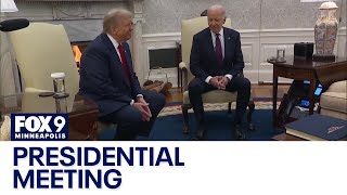 Donald Trump meets with Joe Biden at White House [upl. by Lapointe]