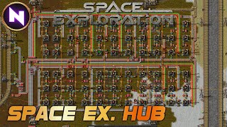 Not a quotSpace Mallquot but a Factorio Space Exploration HUB 🚀  GuideWalkthrough [upl. by Harrak]