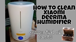 How to clean Derma Humidifier  Essential oil [upl. by Nahrut]