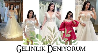 Gelinlik Deniyorum ve Düğün Hazırlıkları Başlasın 👰🏻  Düğün Hazırlıkları Vlog [upl. by Willms16]