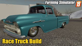 FS19 58 Apache Race Truck Build [upl. by Ecinom]