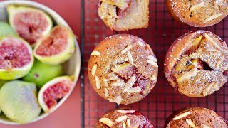 Ces muffins aux fruits sont tellement moelleux  muffins à la figue facile et inratables [upl. by Adnale]