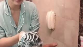 Cute baby take shower Lovely Baby Baeutifull Baby Prince Baby Royal Baby [upl. by Nydia]