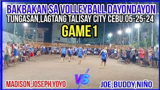 Game1Championship sa MasyawTeam JoeBuddyNiño Vs Team MadisonJosephYoyoLagtang Talisay City [upl. by Dareece]