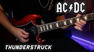 ACDC  Thunderstruck  GUITAR COVER 2022 [upl. by Jereld]