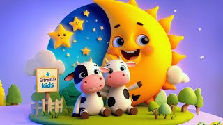 🐄La vaca Lola y luna🐄en la granja feliz canción infantil para niños🐮 [upl. by Ignatz]