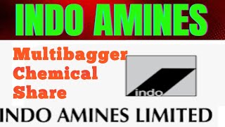 Indo Amines Share Latest News and Analysis जाने क्या है Targets  Best Multibagger Chemical Share [upl. by Sitoiyanap]