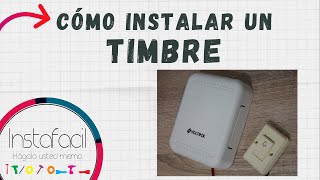 Cómo Instalar un Timbre ✔️ [upl. by Stonwin]