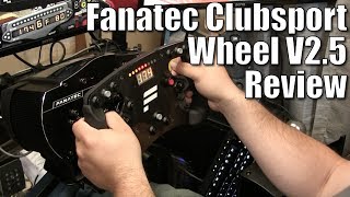 Fanatec Clubsport Wheel V25 Review [upl. by Franz147]