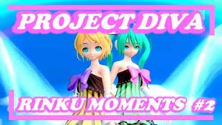 Project Diva  Miku x Rin Moments 2 [upl. by Nylirej916]