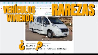 Buscamos RAREZAS FURGONETAS y AUTOCARAVANAS en WALLAPOP [upl. by Nevai]