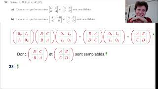 Agrégation interne mathématiques  Correction Sujet 1 2018 Questions 27 à 29 [upl. by Hardi]