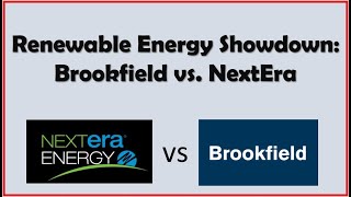 Renewable Energy Clash Brookfield Renewables BEP vs NextEra NEP  Which Stock Wins the Race [upl. by Libyc]