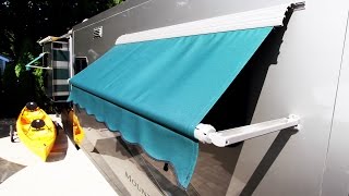 How To Install an RV Window Awning AampE  Dometic [upl. by Bernadina359]