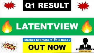 Latent View Q1 Results 2025  Latent view Results  Latent view share latest news  latentview share [upl. by Enilhtak]