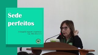 SEDE PERFEITOS CARACTERES DA PERFEIÇÃO  PALESTRA ESPÍRITA [upl. by Sharona]