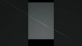 Perseid meteor shower close view lights up sky astronomy astro meteor moon space universe [upl. by Nylaj]