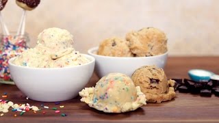 EDIBLE COOKIE DOUGH 8 Ways  Vegan amp Paleo [upl. by Oruam]