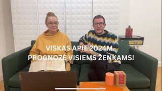 Viskas apie 2024m Prognozė visiems ženkams Metų žvakės ir Astrologinio kalendoriaus pristatymas [upl. by Kitarp226]