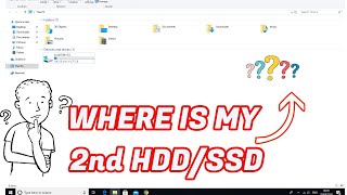 WHAT TO DO IF SECOND SSD HARD DRIVE NOT SHOWING UP  IMPORTANT TIPS [upl. by Amador]