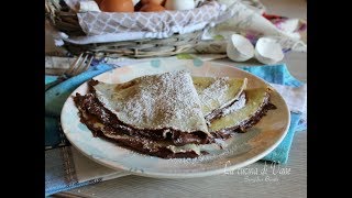 crepes alla nutella [upl. by Ppik16]