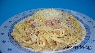 Espaguetis carbonara [upl. by Ten392]