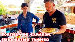 Tortilla de Camaron y Jaiba estilo Tampico de mi para la galaxia en cuaresma [upl. by Schechinger]