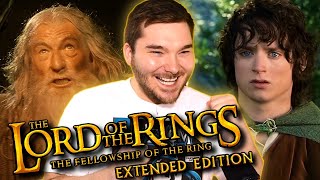 EPIC First Time Watching The Lord of the Rings The Fellowship of the Ring 2001 Extended Edition [upl. by Manup172]