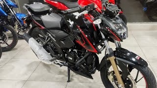 TVS Apache RTR 200 4V BS6 Phase2 2024 New Model Detailed Review With On Road Price  New Update [upl. by Niwdla]