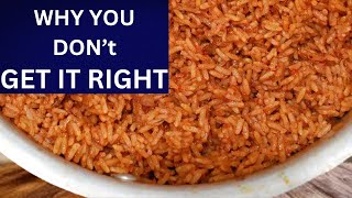 Easiest and quickest tips to cook Nigeria jollof rice and chicken [upl. by Ssidnac723]