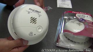 First Alert Dual Sensor Smoke Detector and Alarm explanation and unboxing video for SA302CN [upl. by Inahteb628]