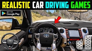 Top 5 Realistic Car Driving Games for Android l Best car driving games on android 2024 [upl. by Nani450]