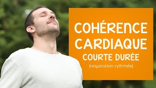 Détendezvous avec cet exercice de cohérence cardiaque courte durée respiration rythmée [upl. by Avenej]