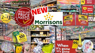 MEALS FROM 46P ⁉️ MORRISONS PRICE MATCH ALDI amp LIDL 🤯 shop with me 🥰 Grocery Food amp Home new in 😍 [upl. by Dnomrej777]