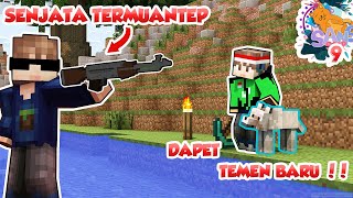 AK47 SENJATA PALING MANTEP YANG ADA DI MINECRAFT SANS  SANS SMP S3 Eps9 [upl. by Ahsot845]