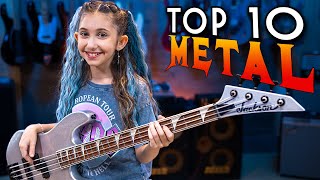 TOP 10 METAL Bass Lines  BILLY SHEEHAN Challenged Me [upl. by Doughman214]