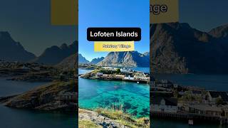 Sakrisøy❤️ The most iconic village in Lofoten Norway🇳🇴 [upl. by Natalie]