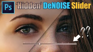 TRULY Remove Noise in Photoshop using this Incredible Hidden Slider [upl. by Zinnes]