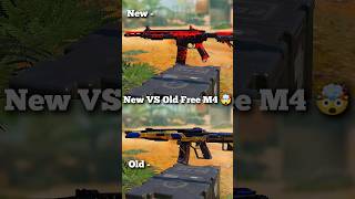 New VS Old Free M4 Skin In CODM 🤔 [upl. by Novikoff]